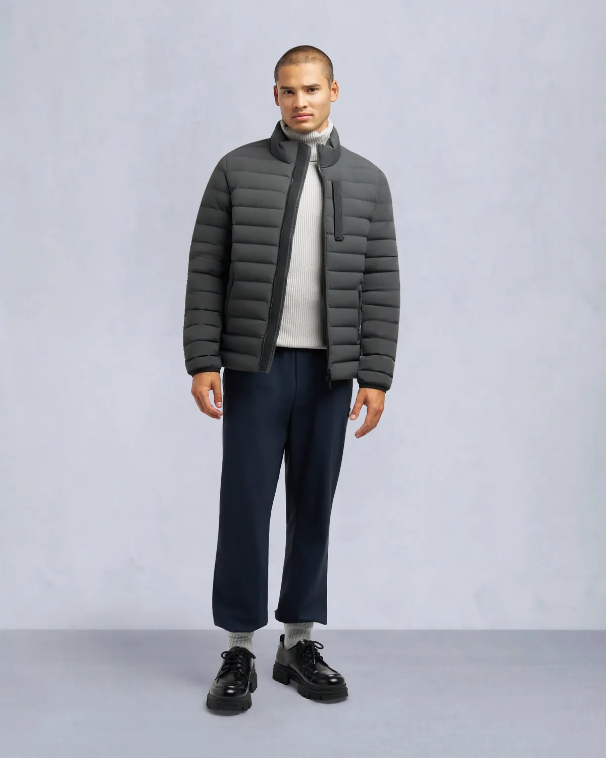 Moose Knuckles Laki Down blouson noir déperlant