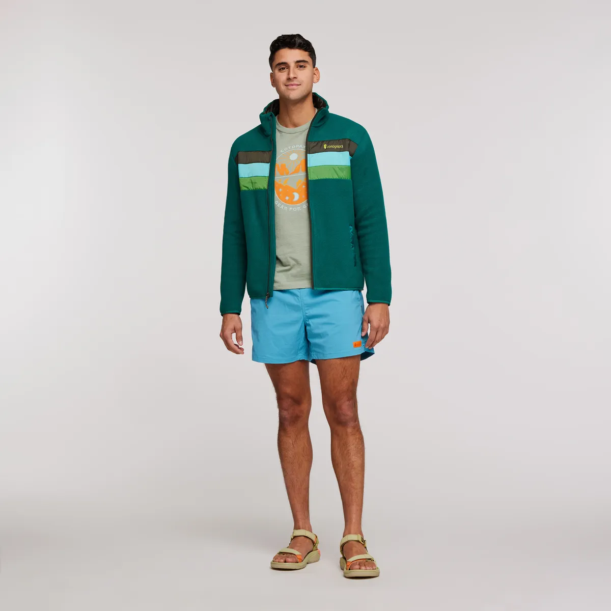 Cotopaxi Teca Veste polaire homme zippée recyclée
