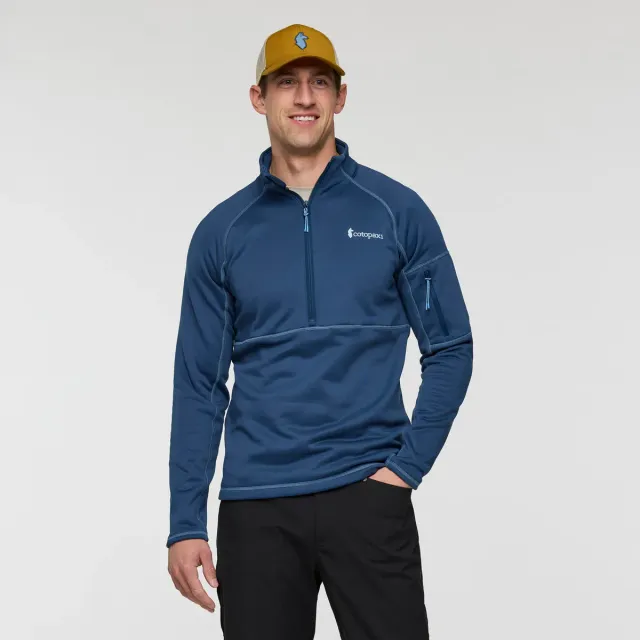 Cotopaxi Tempa polaire homme demi-zip fatigue anti-odeurs