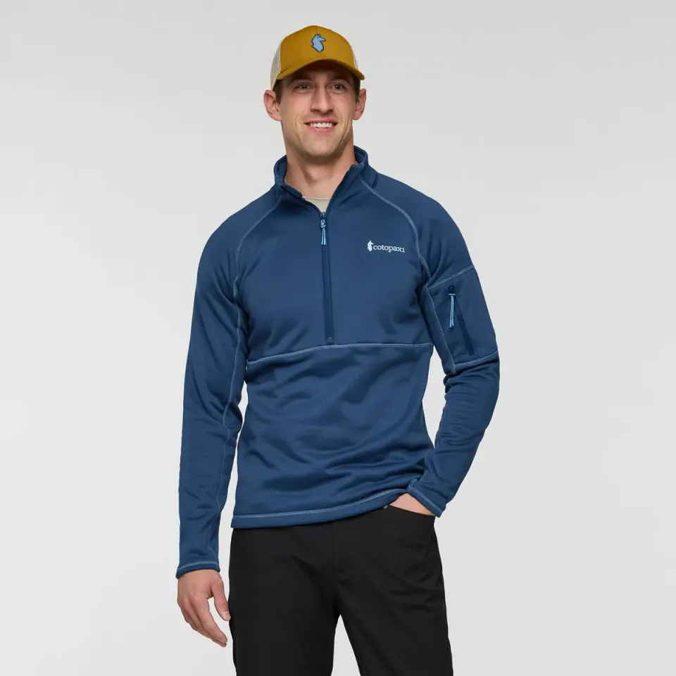 Cotopaxi Tempa polaire homme demi-zip fatigue anti-odeurs