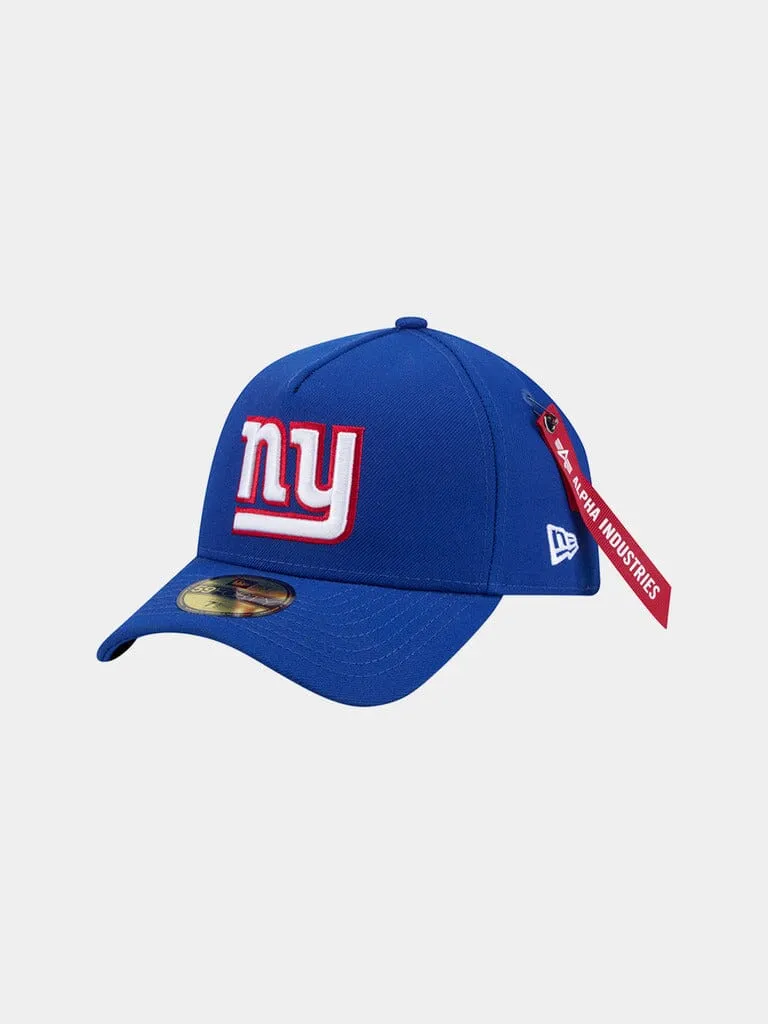 Alpha Industries 59Forty casquette Giants bleue fitted polyester