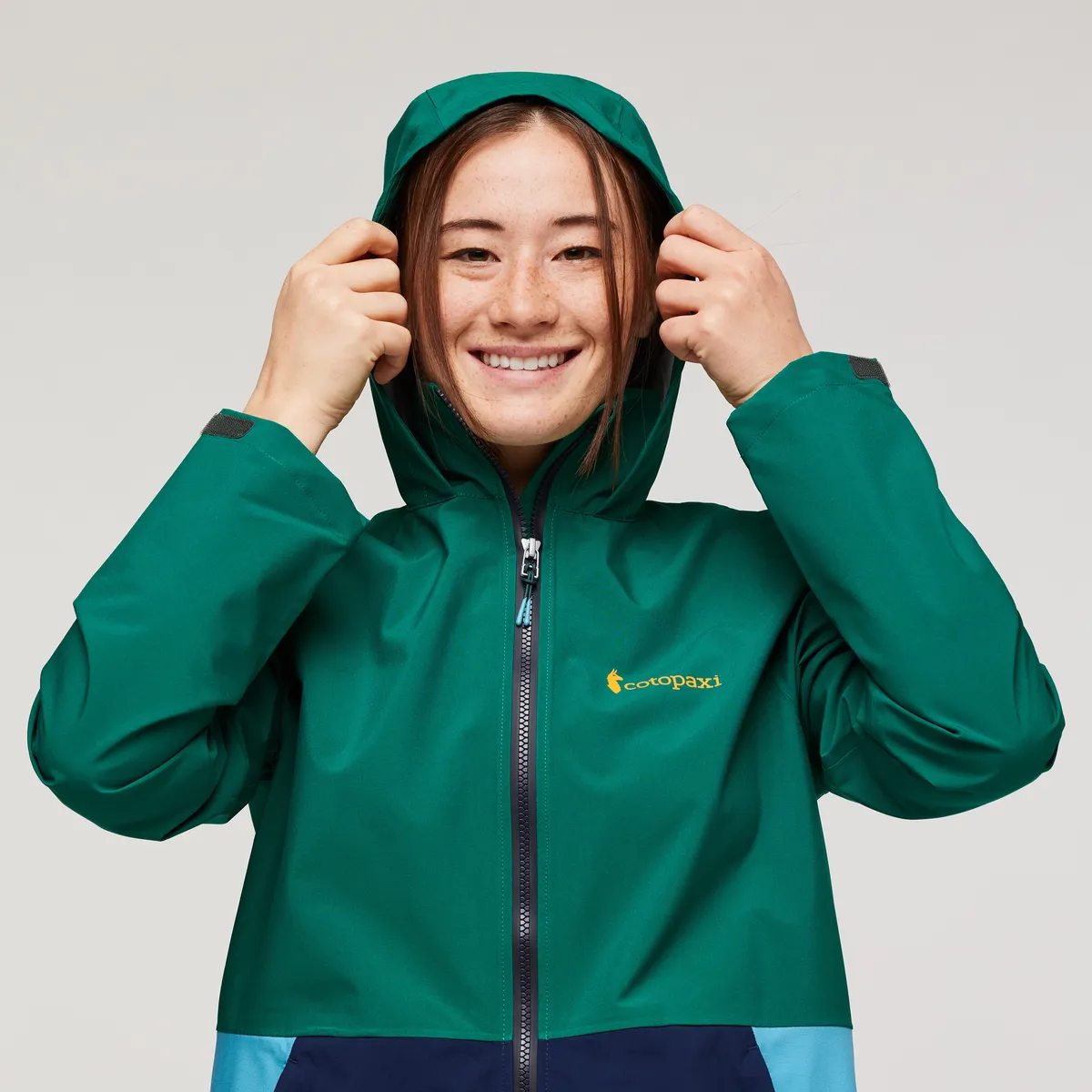 Cotopaxi Cielo Rain Trench trench femme Greenery déperlant