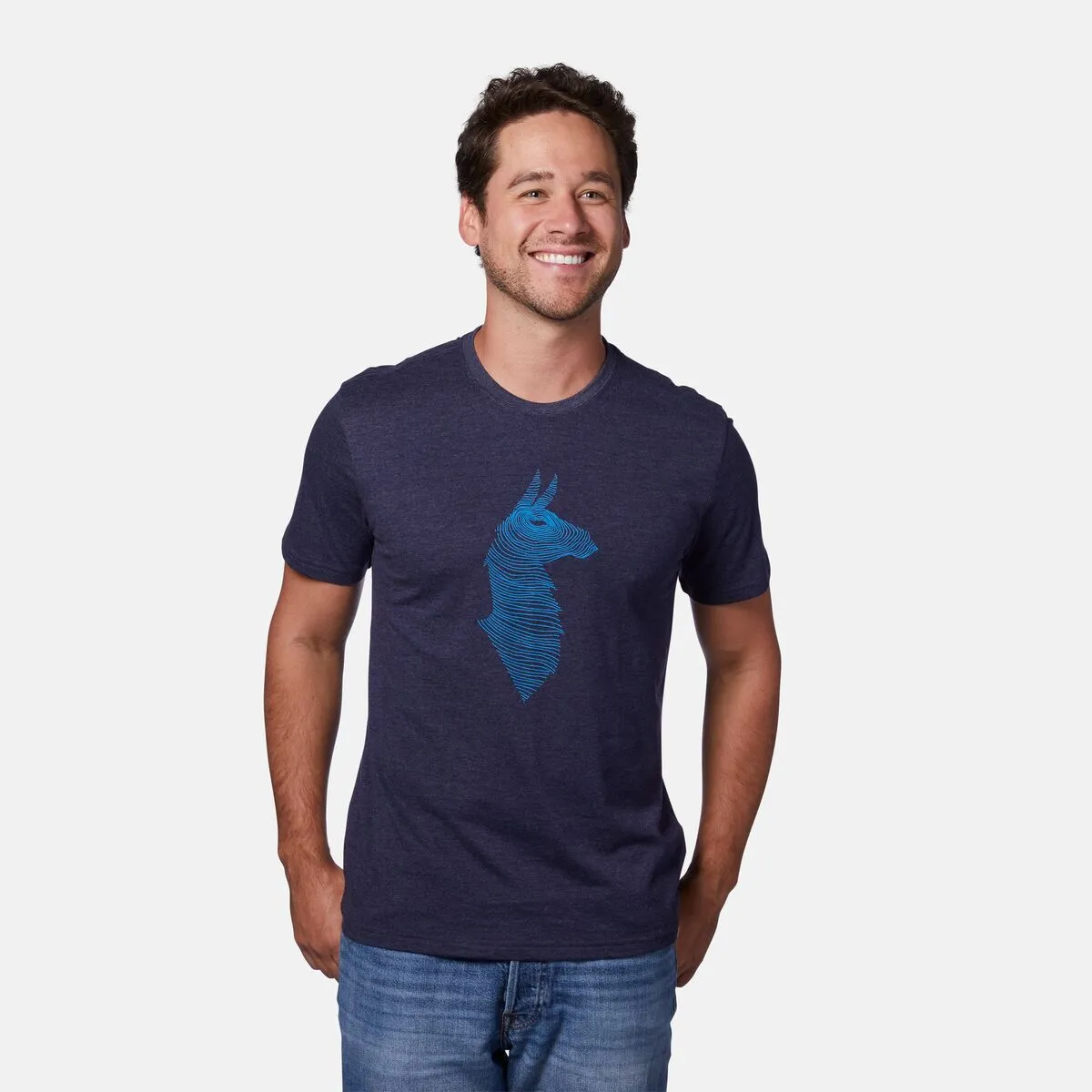 Cotopaxi Topo Llama T-Shirt t-shirt homme Canyon coton recyclé