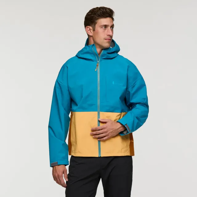 Cotopaxi Cielo veste pluie homme Lake/Curry recyclée