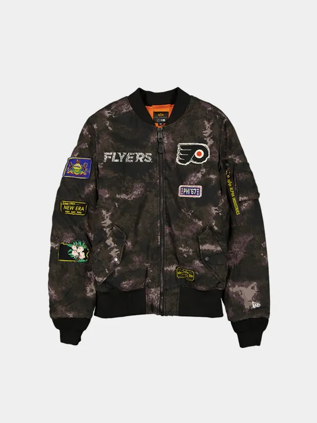 Alpha Industries MA-1 Flyers bomber noir camo