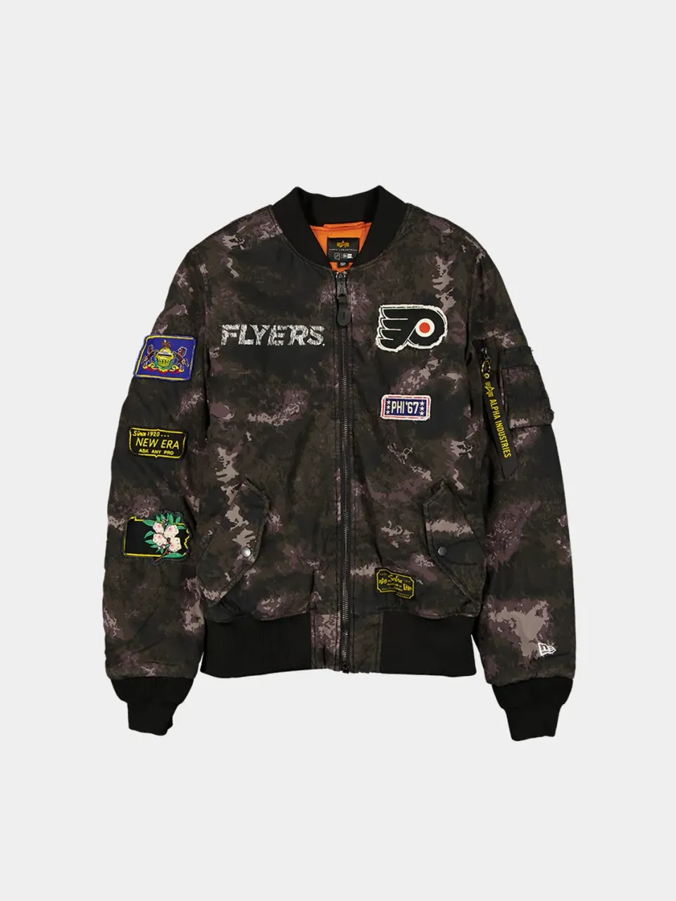 Alpha Industries MA-1 Flyers bomber noir camo