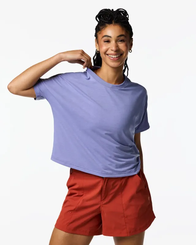 Cotopaxi Empaca Boxy t-shirt femme Bone stretch