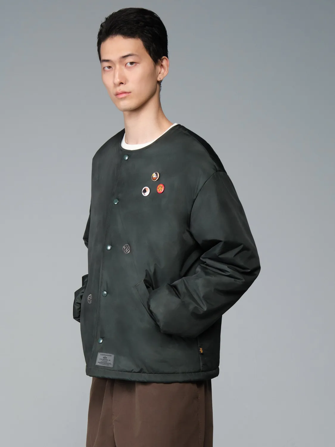 Alpha Industries Reed Vintage Print veste deep forest