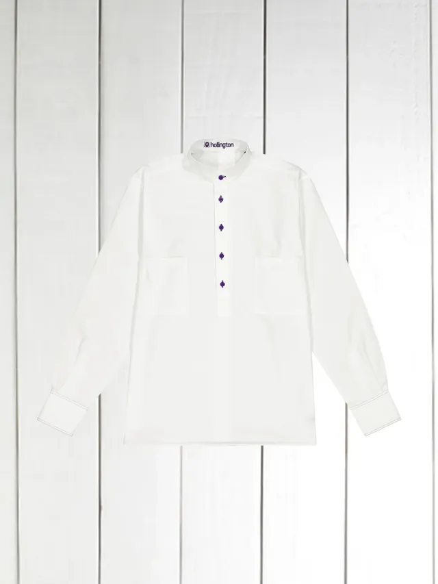 Hollington Cloé UNFF chemise coton oxford blanche