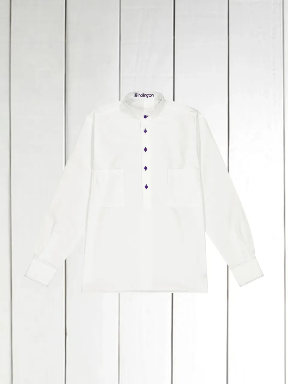 Hollington Cloé UNFF chemise coton oxford blanche