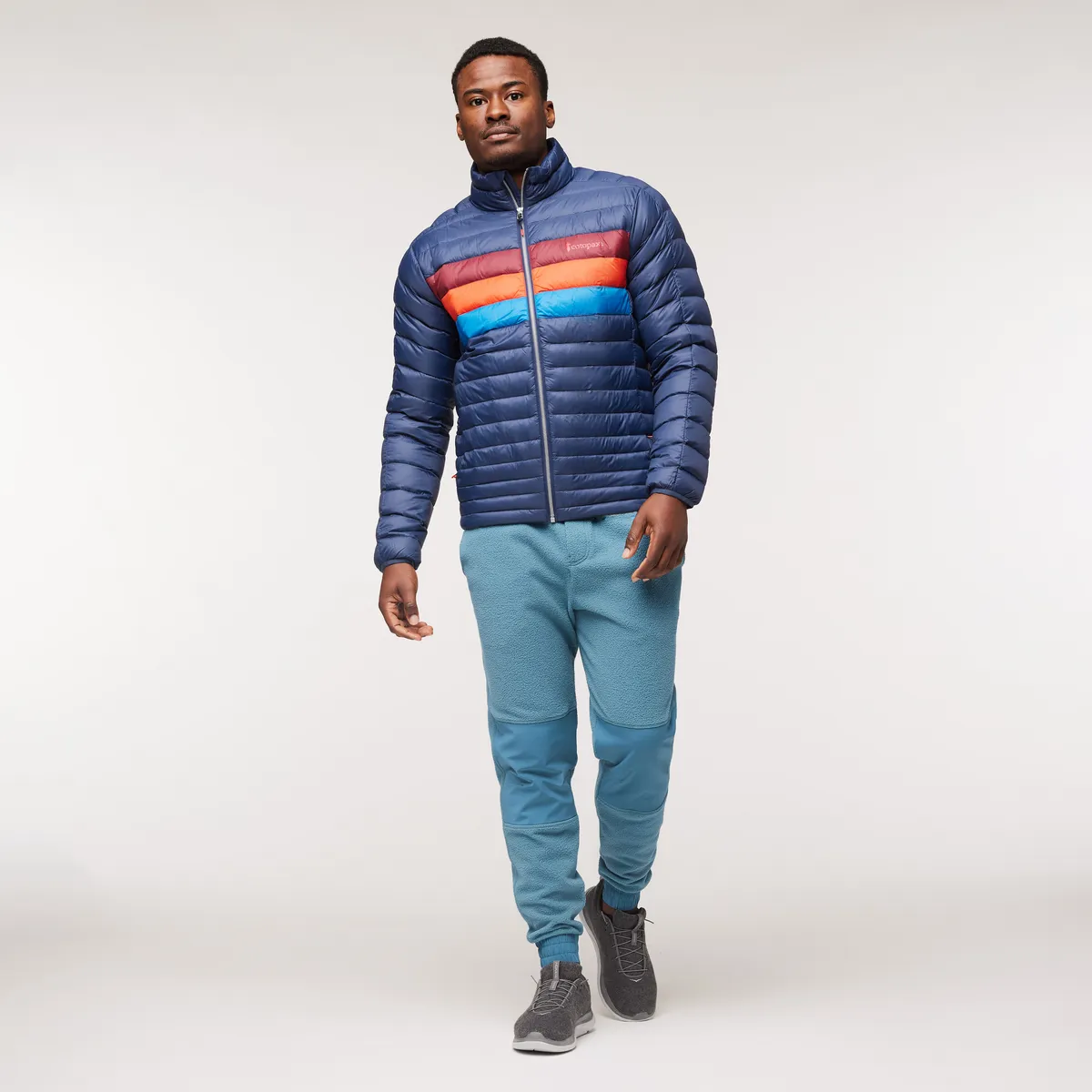 Cotopaxi Fuego doudoune homme Black Pacific Stripes