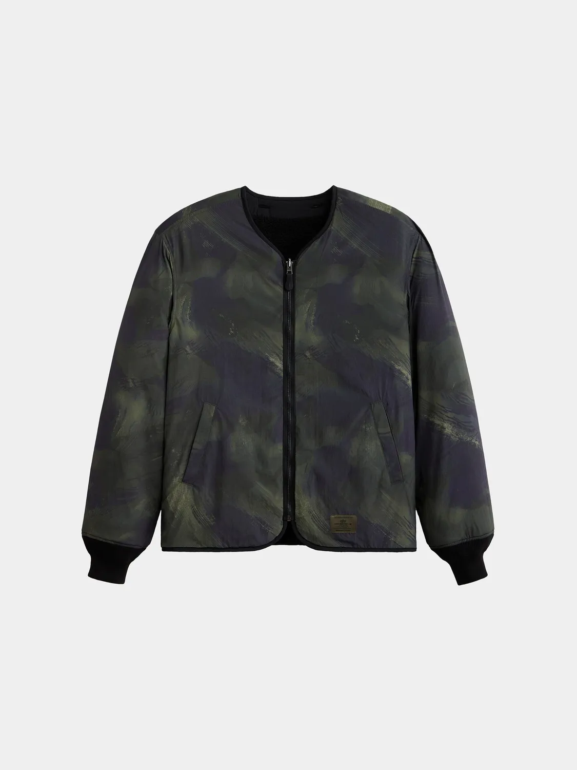 Alpha Industries M-65 Reversible veste réversible noir matelassé