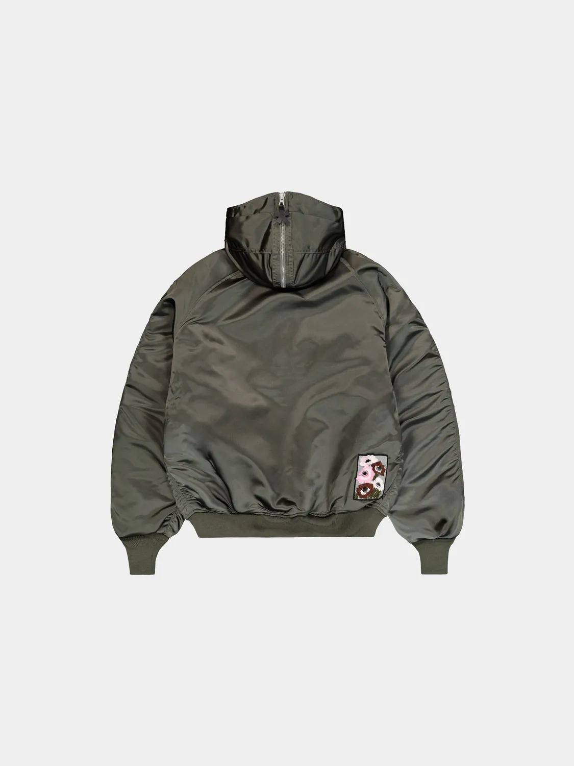 Alpha Industries N-2B Cecilie Bahnsen parka vert fleurs