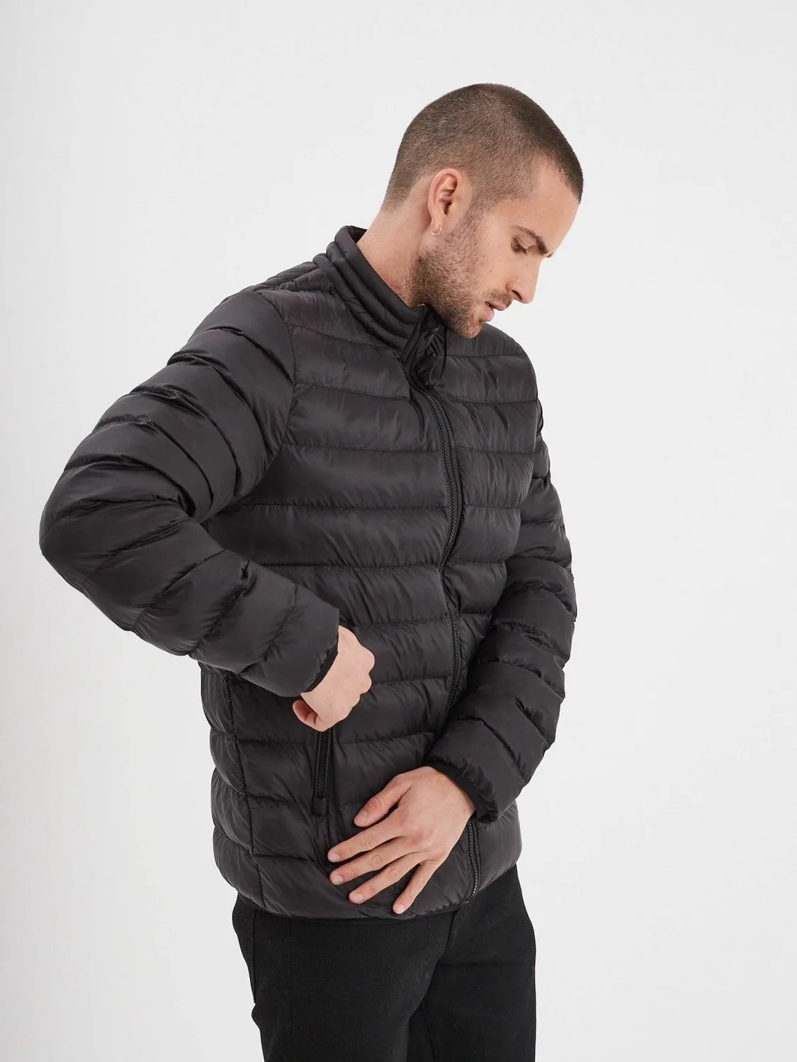 Daytona Antrim doudoune légère homme noire chaude