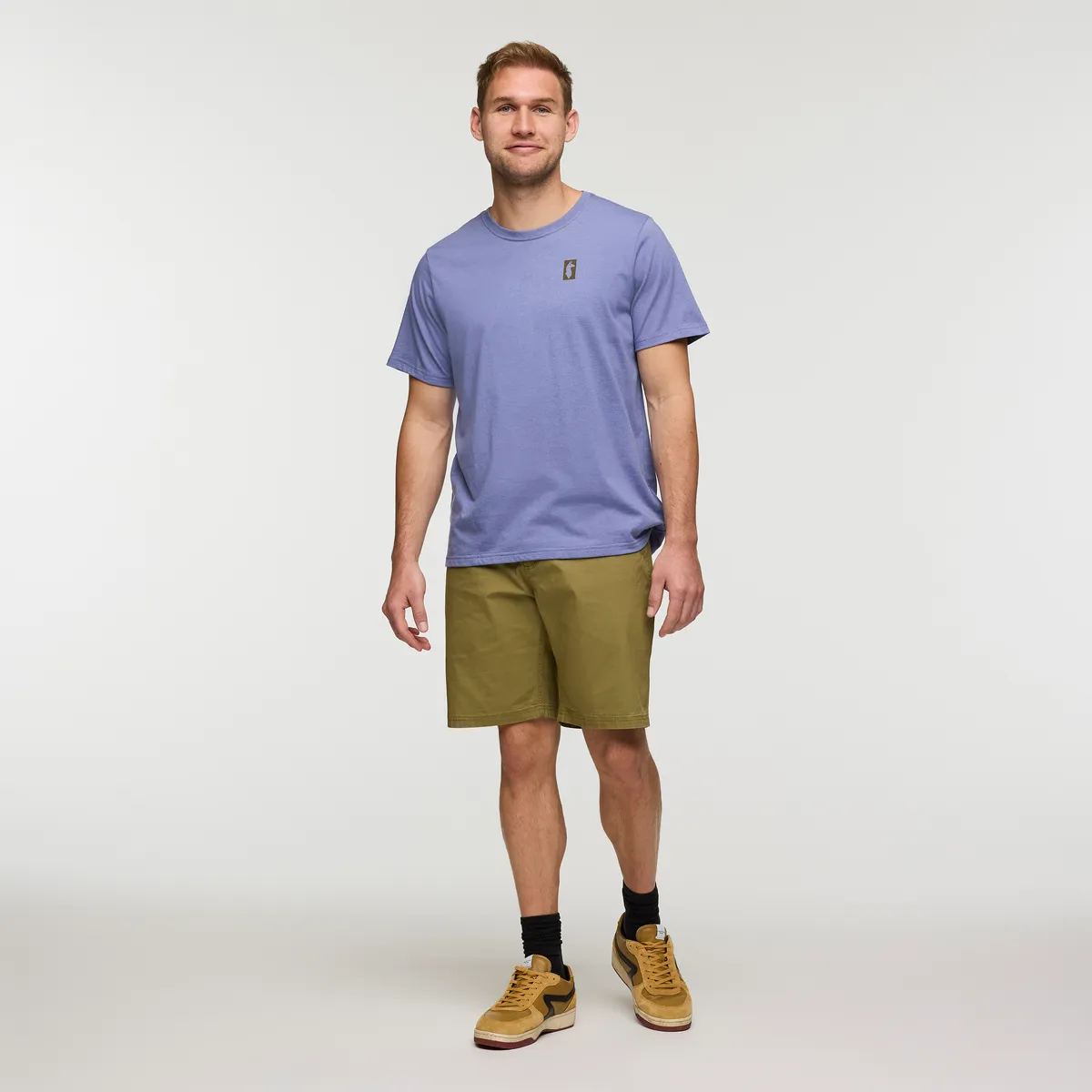 Cotopaxi Gear For Good t-shirt homme Blue Smoke rayé