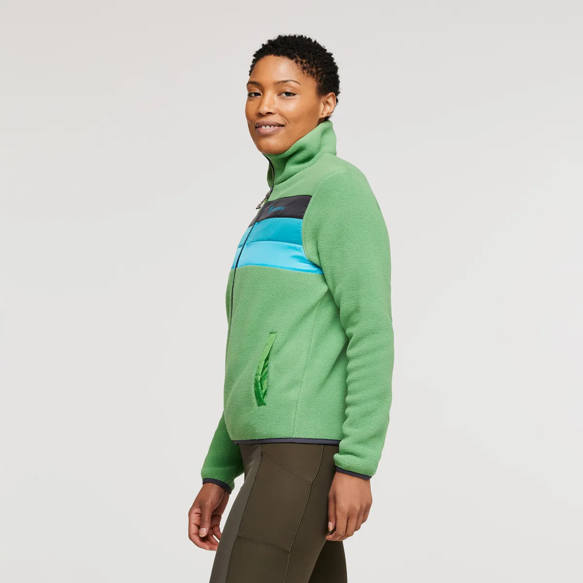 Cotopaxi Teca Fleece Full-Zip veste polaire femme April Showers