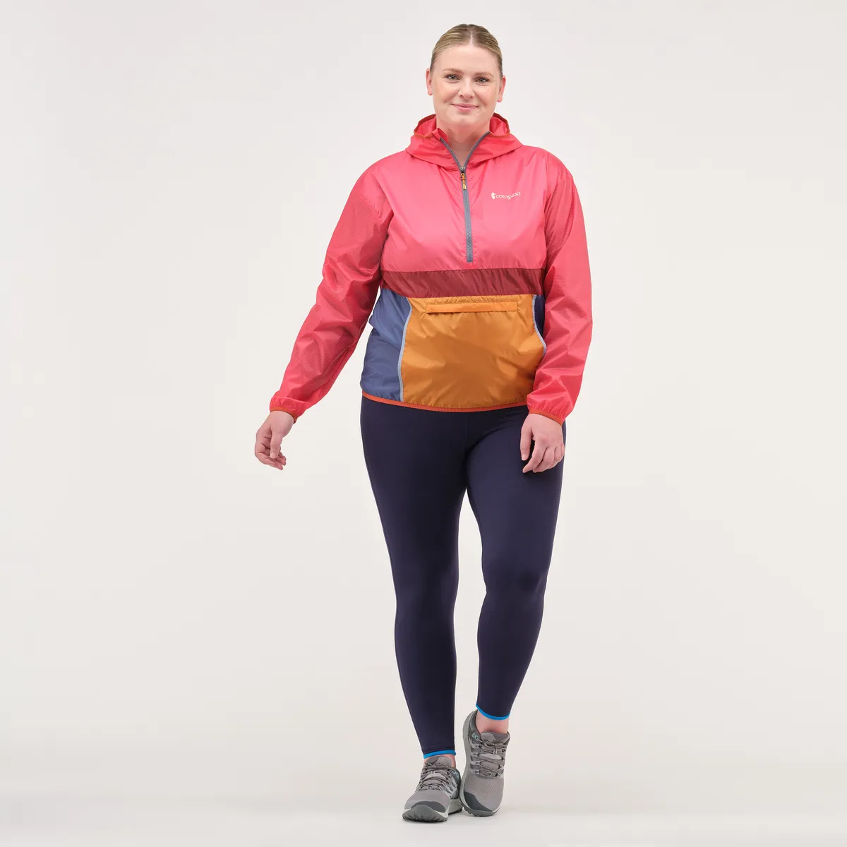 Cotopaxi Teca Half-Zip coupe-vent femme Floor Is Lava léger