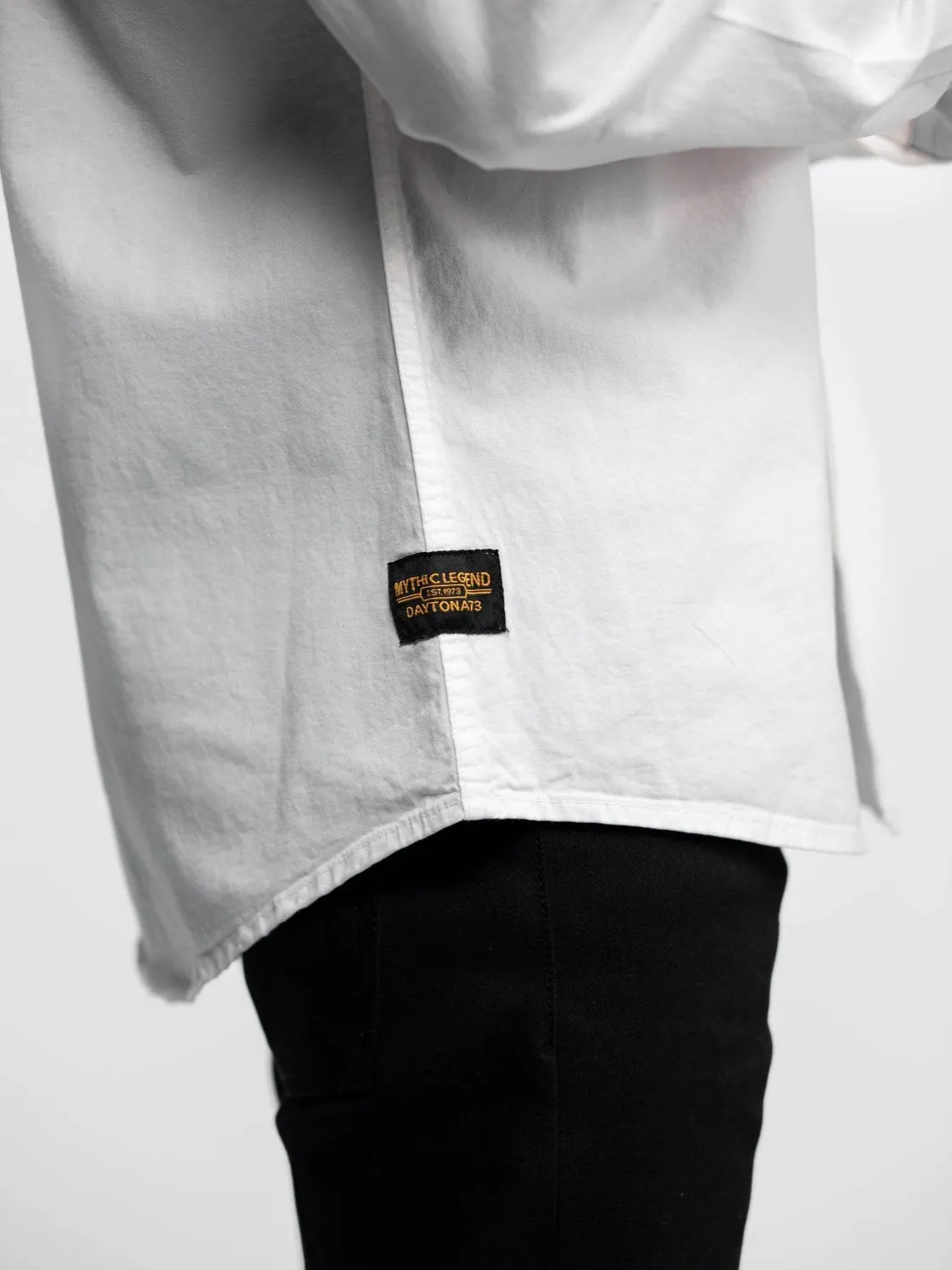 Daytona Arlington chemise coton bleu algiers stretch