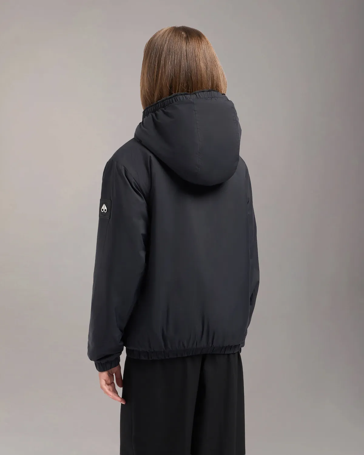 Moose Knuckles Simcoe Bunny veste réversible noir enfant