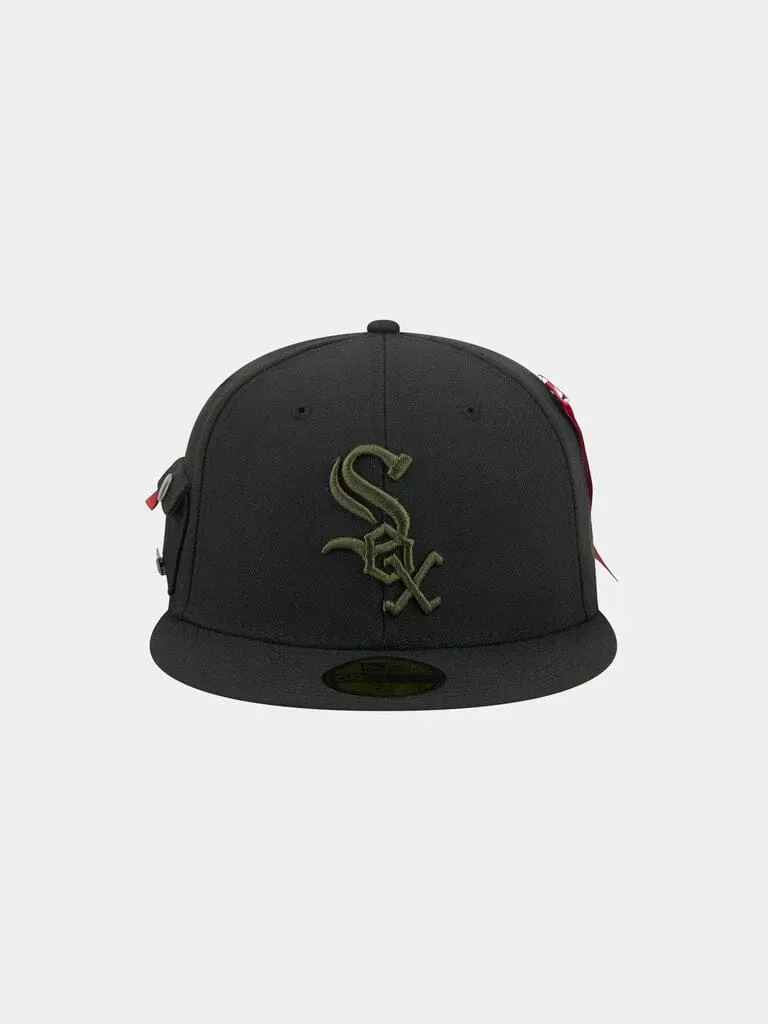 Alpha Industries White Sox 59FIFTY casquette fitted Noir