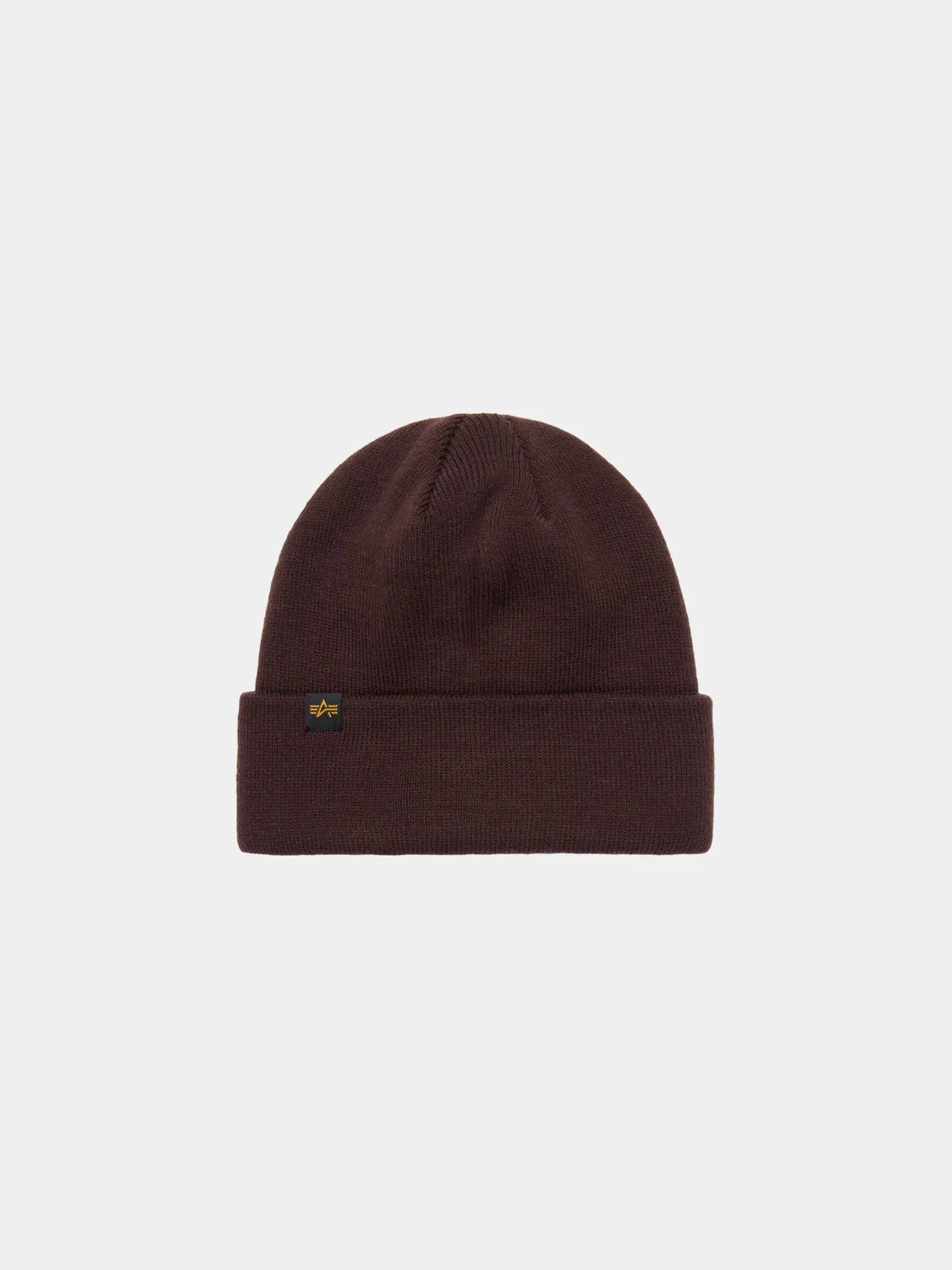 Alpha Industries Essential bonnet court noir acrylique