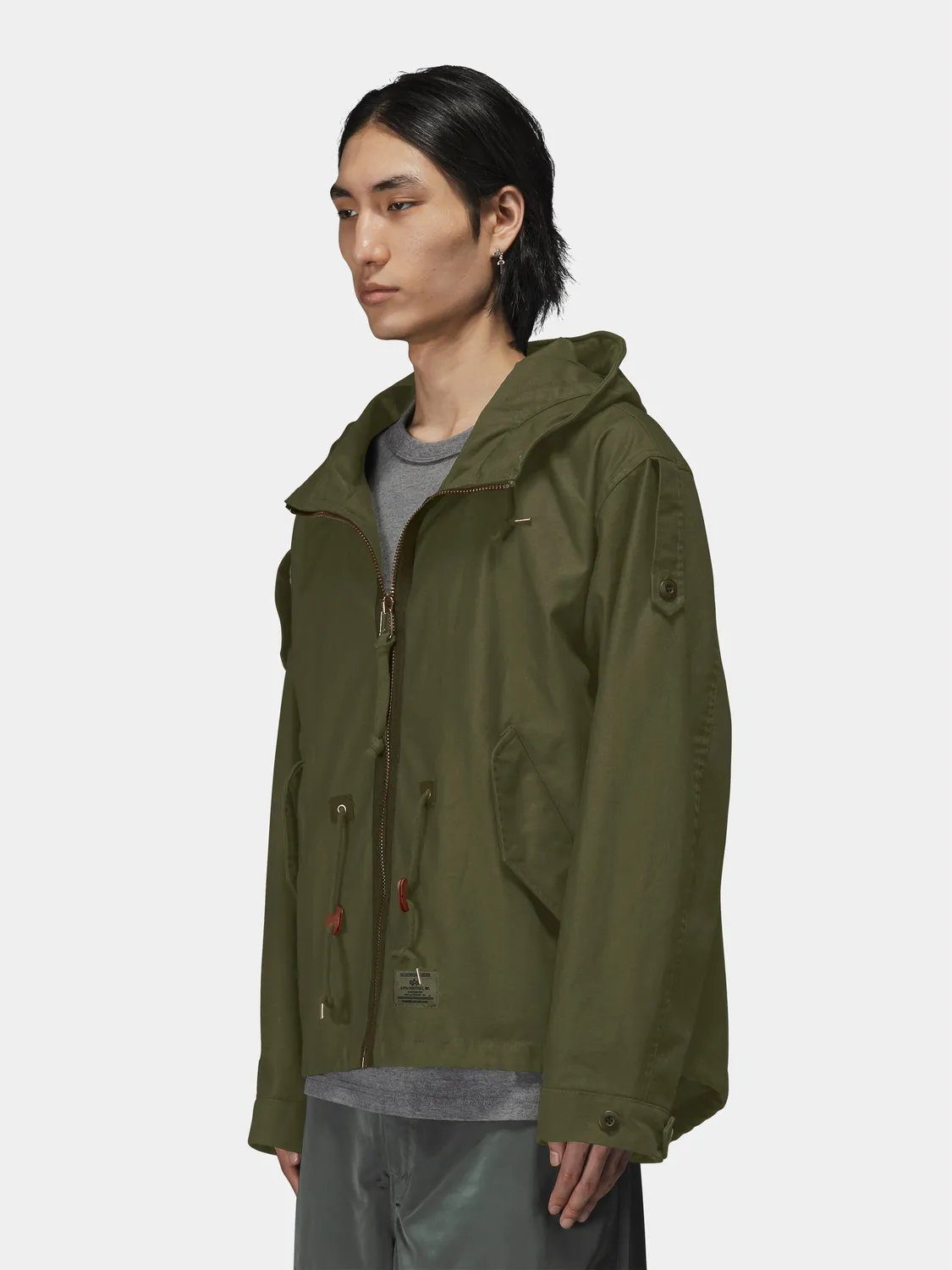 Alpha Industries M-65 Mod manteau field mixte vert coton