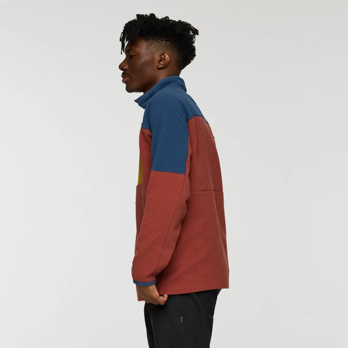 Cotopaxi Abrazo polaire homme demi-zip colorblock chaude