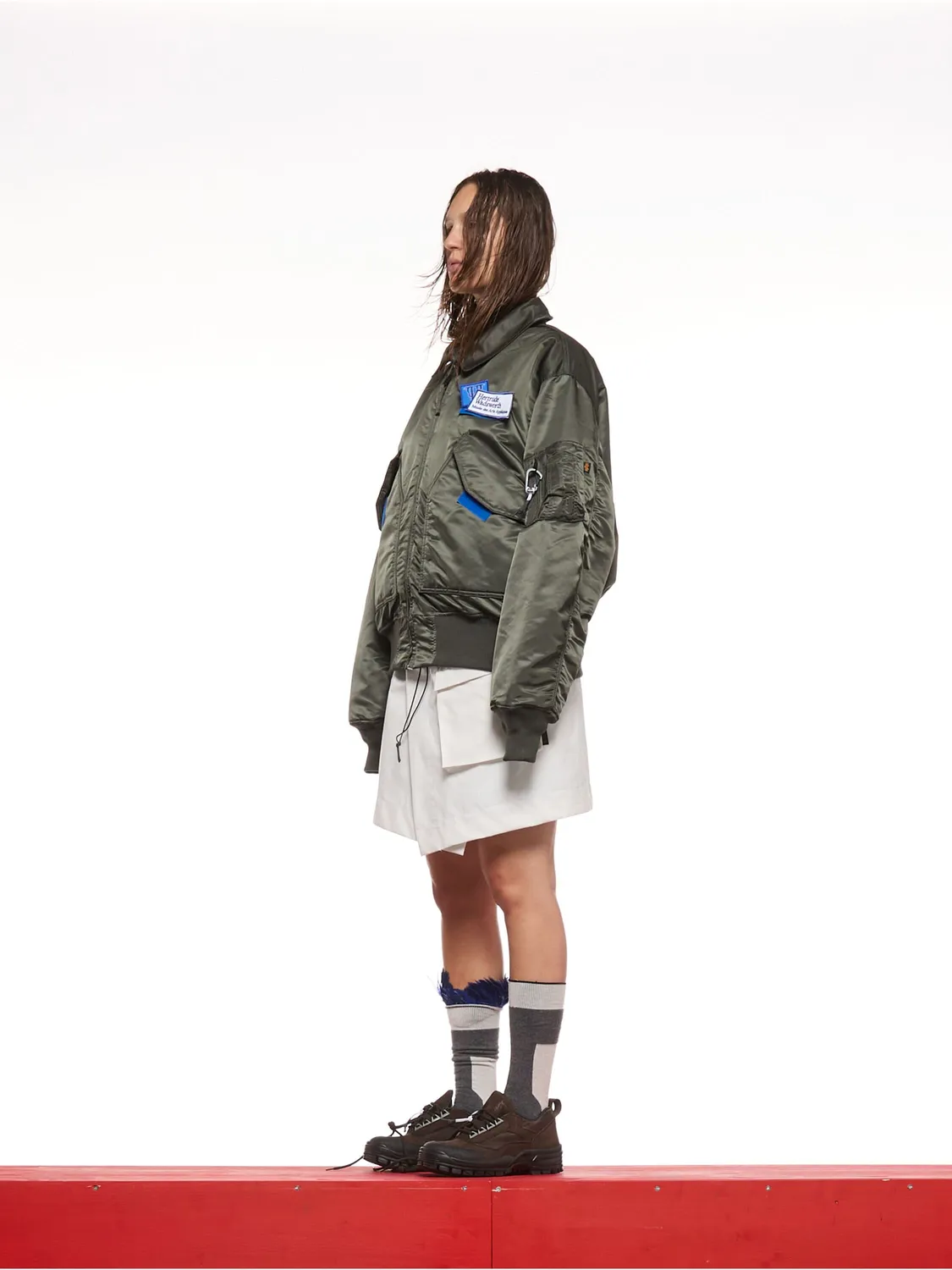 Alpha Industries GR10K CWU 45/P Blouson Gris Replica