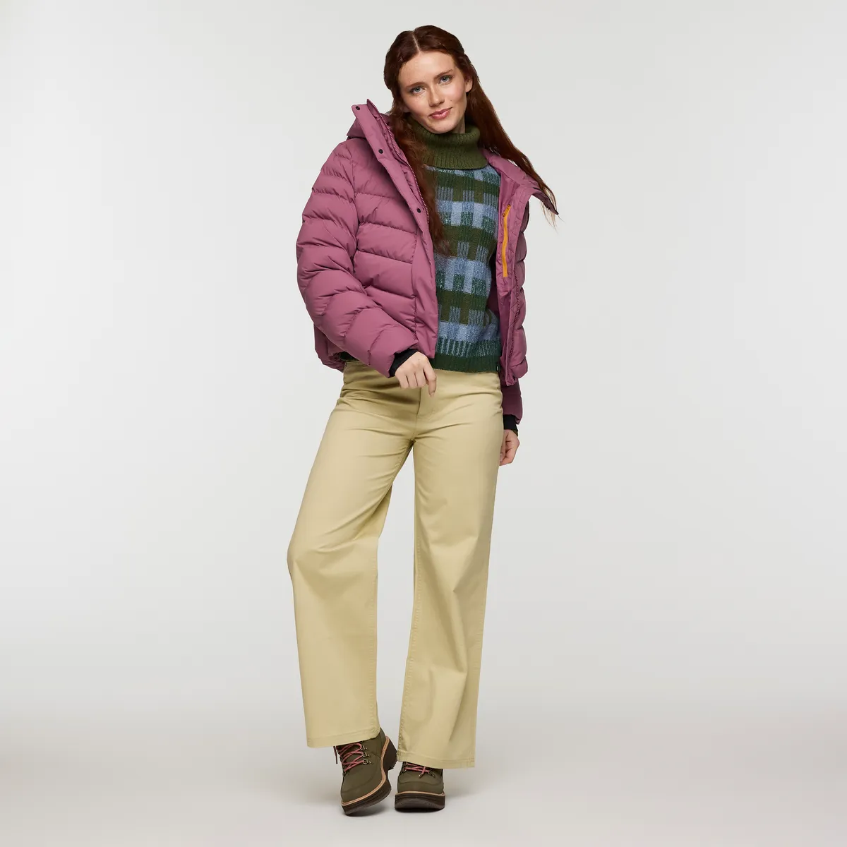 Cotopaxi Libre Boxy pull femme Fatigue Stripes maille