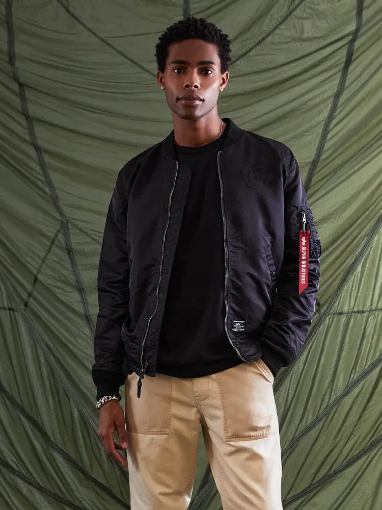 Alpha Industries L-2B Bloodchit bomber noir reversible