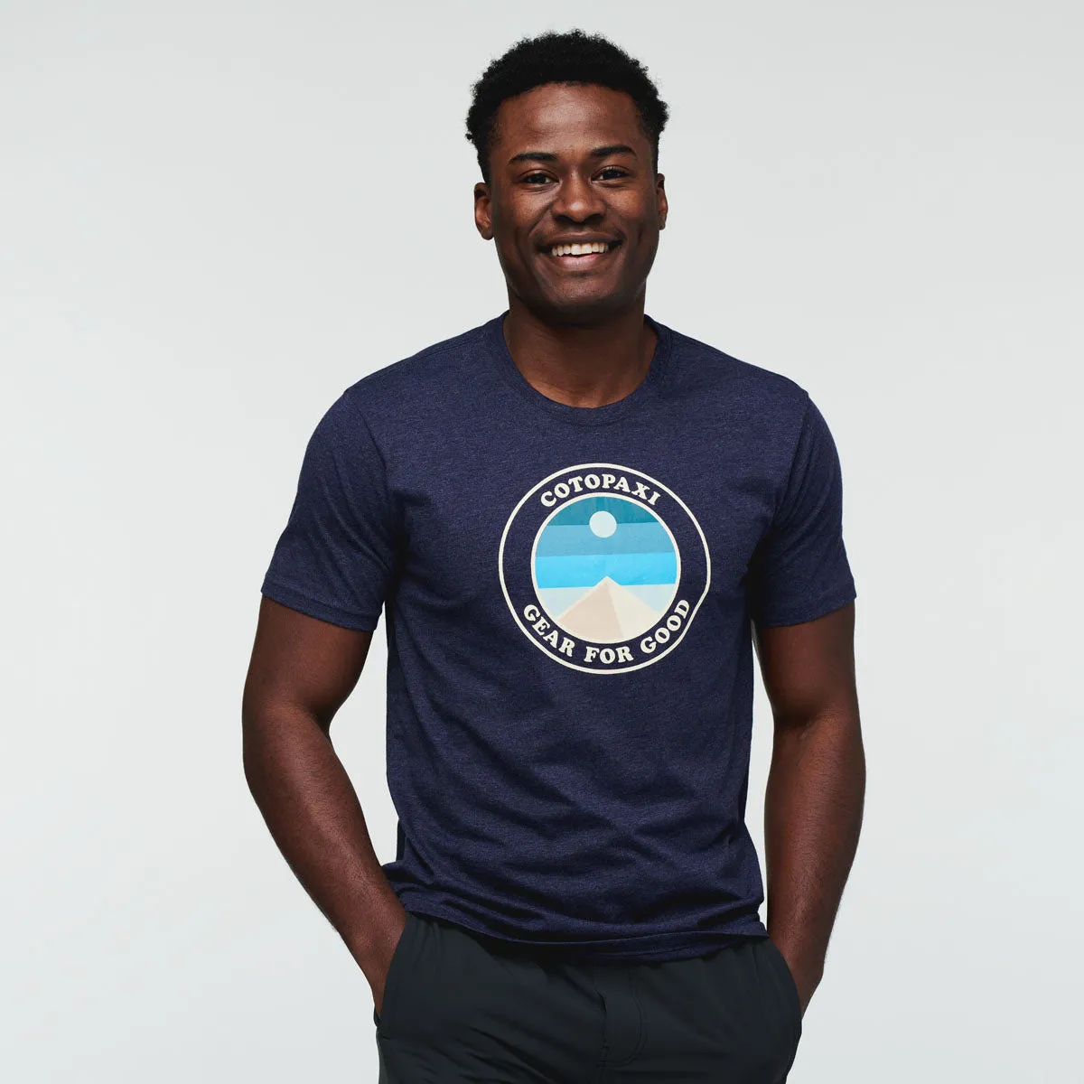 Cotopaxi Sunny Side T-shirt homme Maritime logo
