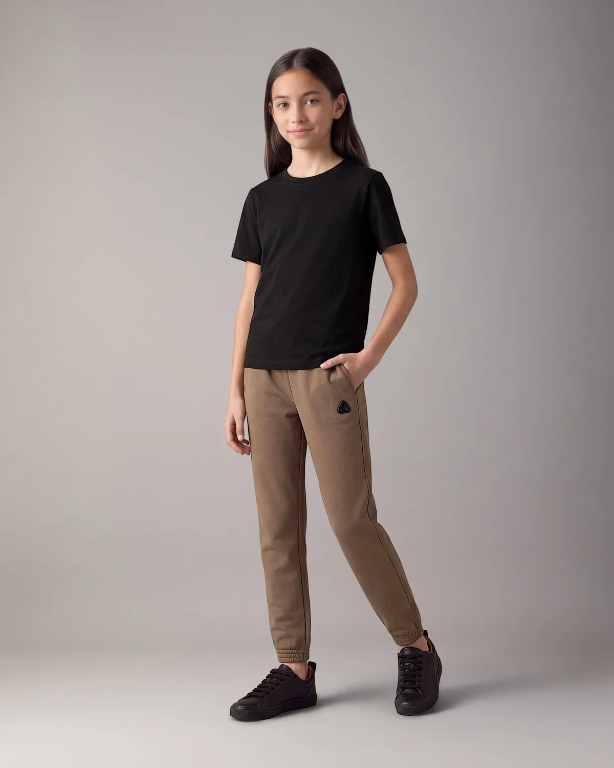 Moose Knuckles Yul Joggers pantalon enfant Ashen souple
