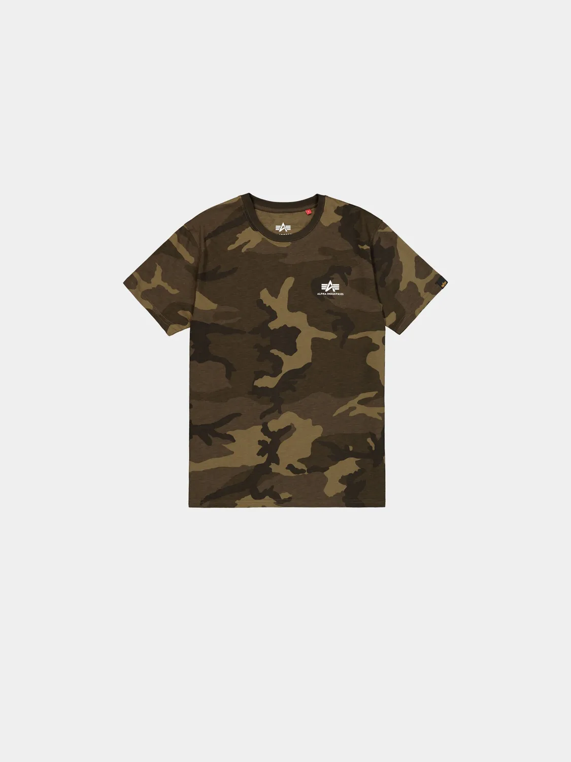 Alpha Industries Basic Logo t-shirt camo coton