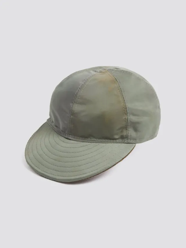 Alpha Industries Papa Nui casquette upcyclée olive nylon