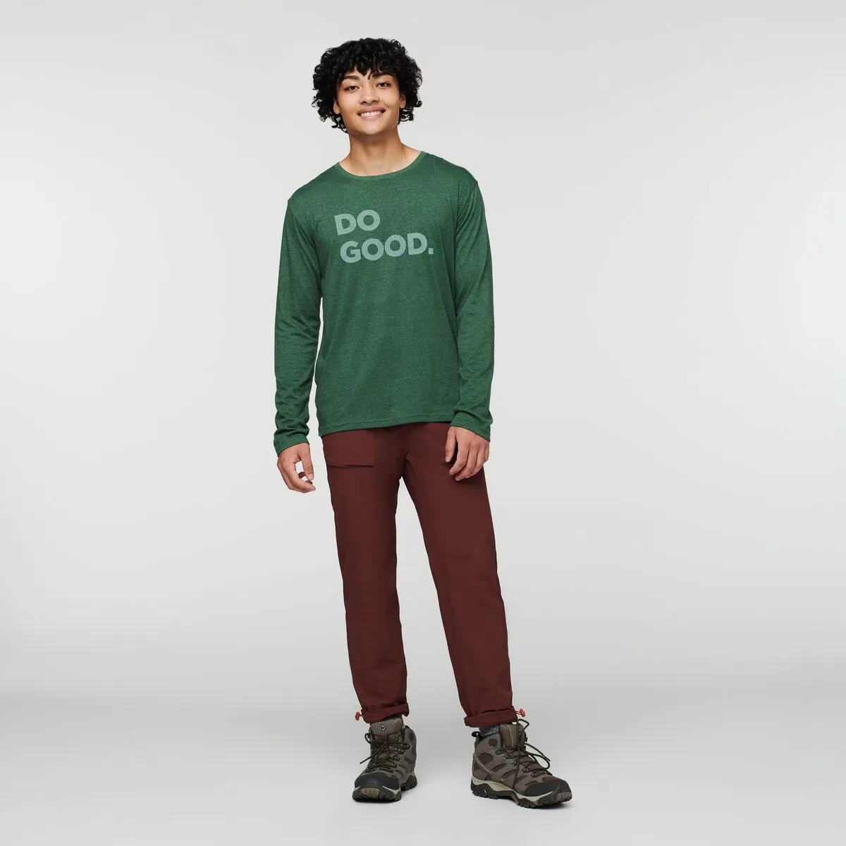 Cotopaxi Do Good t-shirt homme manches longues lemonade