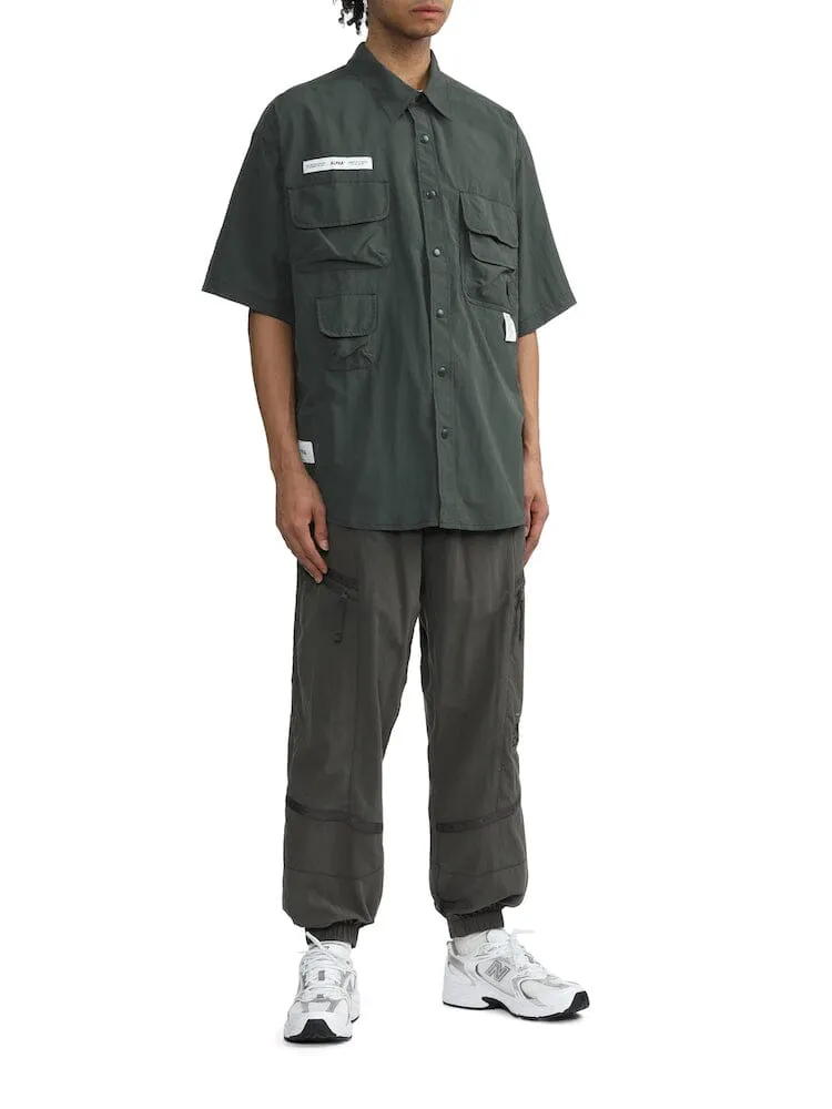 Alpha Industries Unfrm chemise nylon utility sarcelle