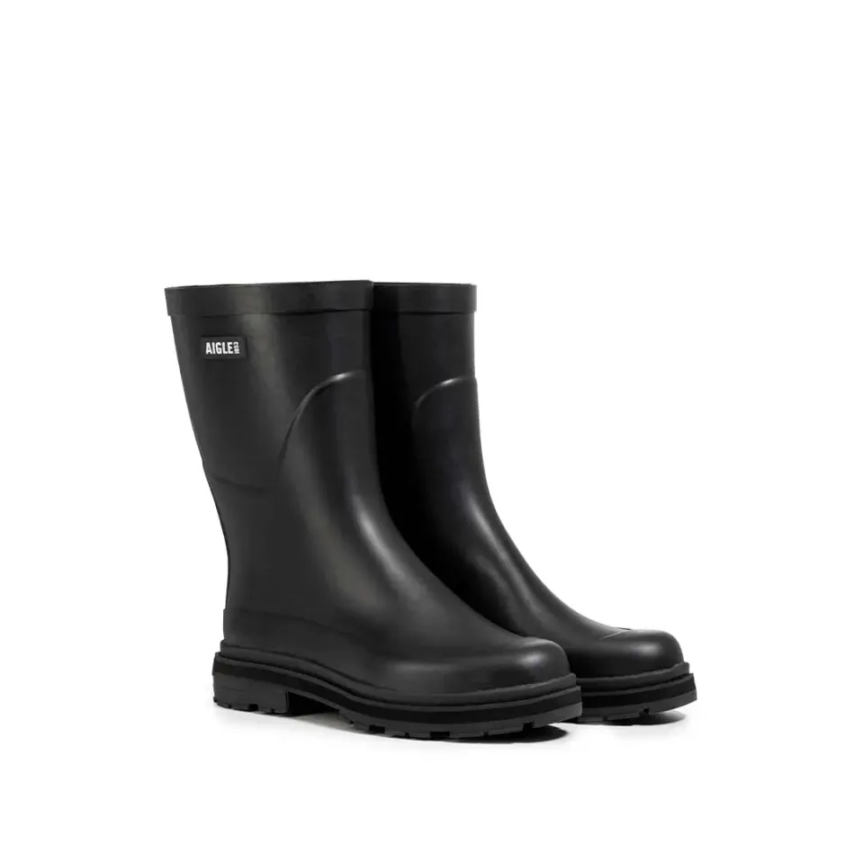 Aigle Mid Rain M botte pluie homme vert olive mi-haute