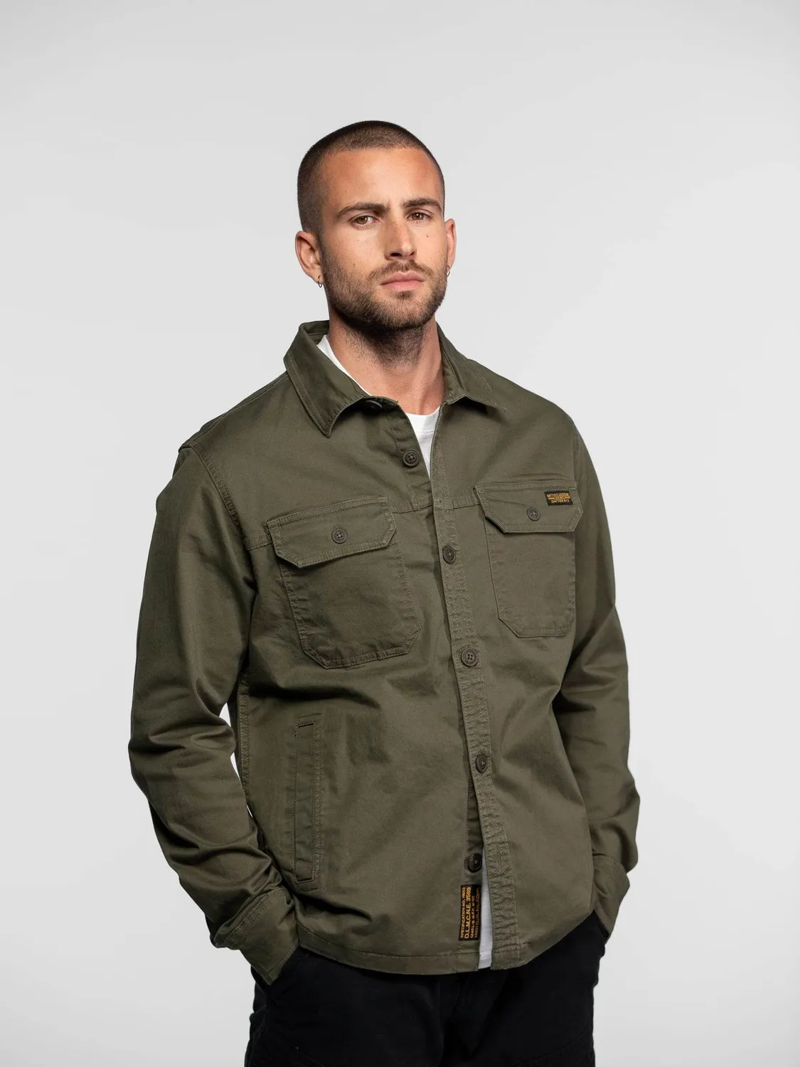Daytona Comdrill surchemise worker homme Beige serge coton