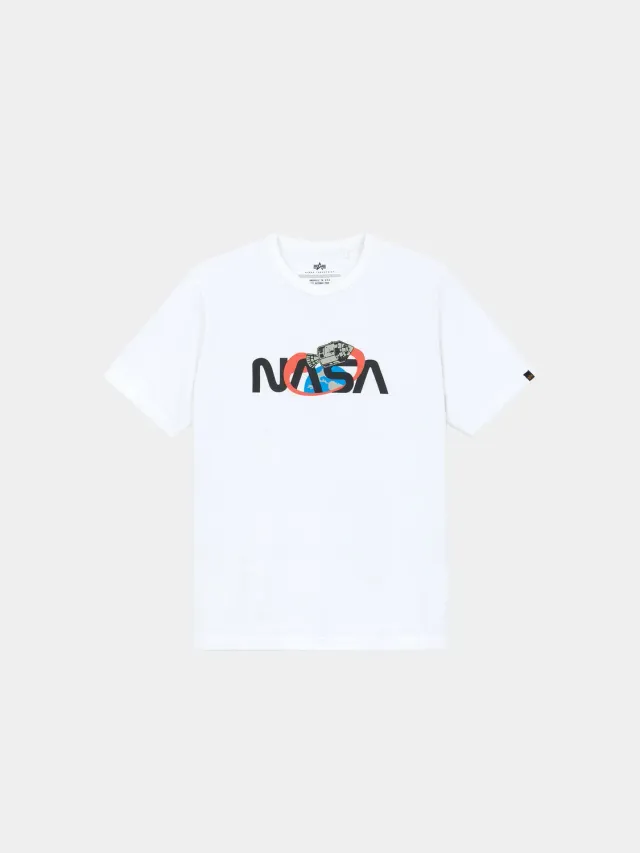 Alpha Industries NASA Worm t-shirt blanc coton