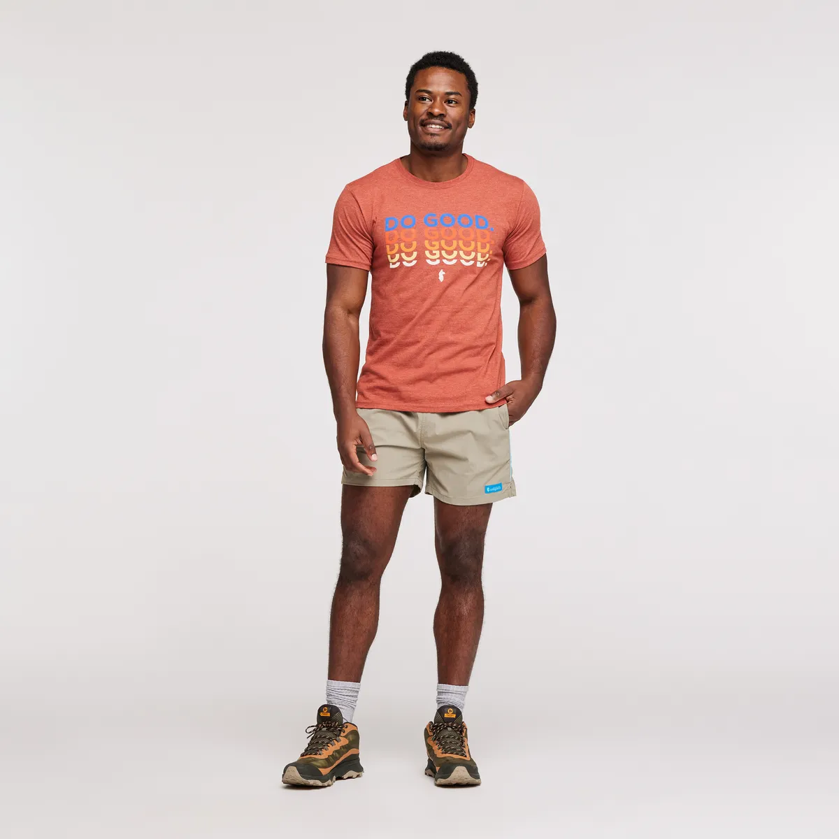 Cotopaxi Do Good Repeat t-shirt homme graphite coton doux