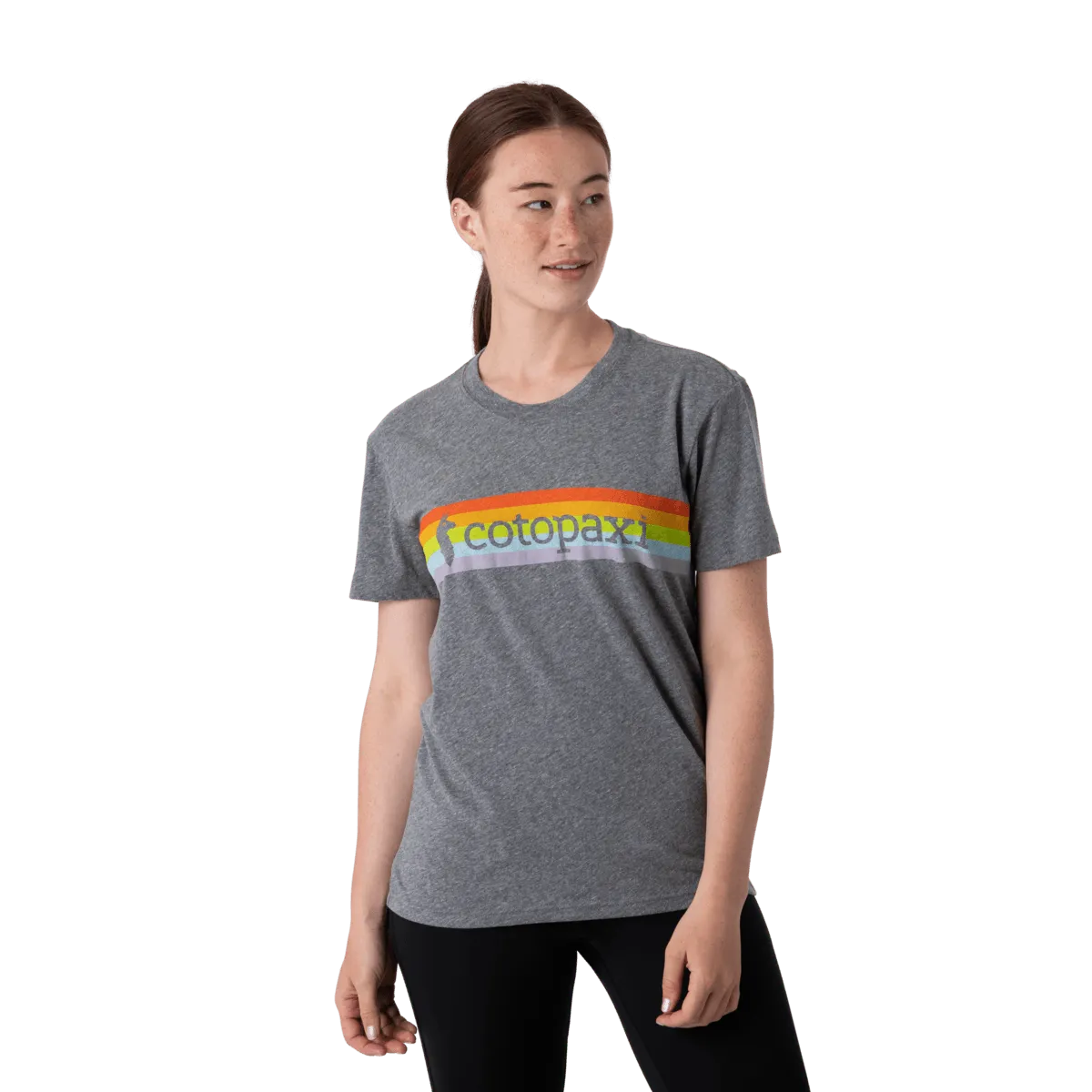 Cotopaxi Horizon t-shirt femme Heather Grey équitable