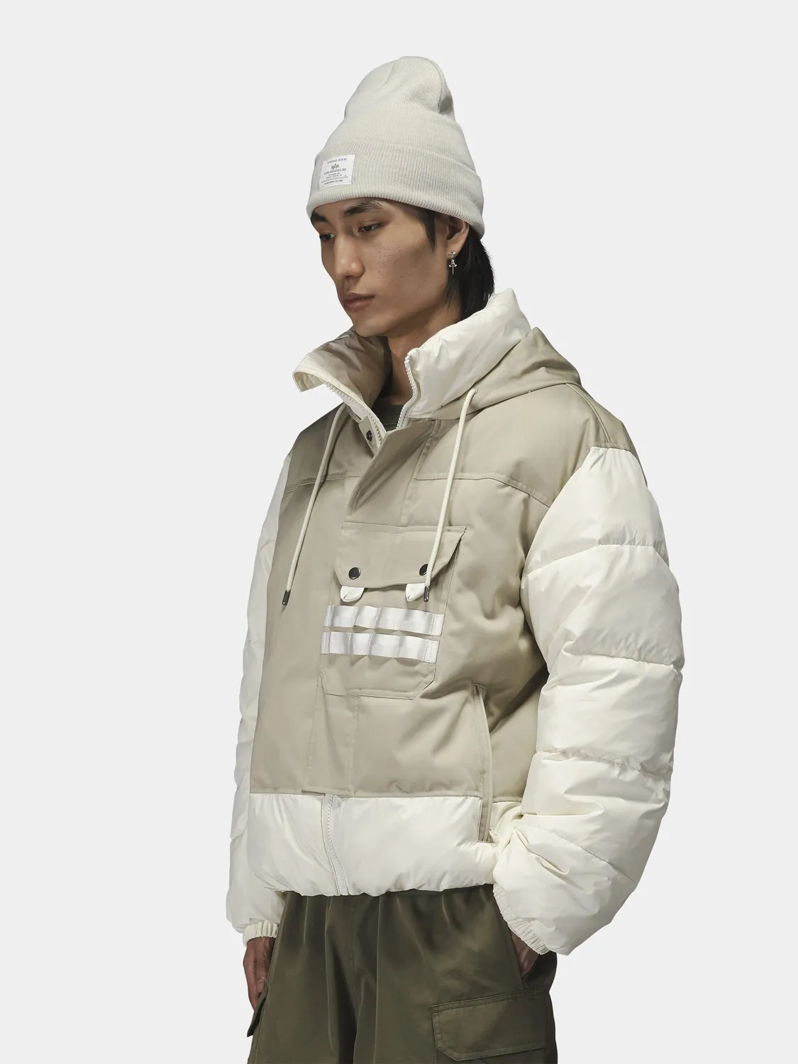 Alpha Industries Swedish Mod parka dune matelassée