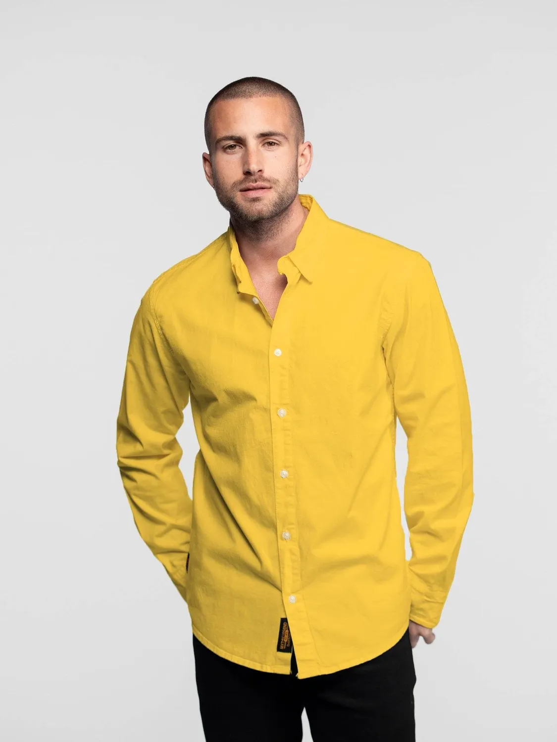 Daytona Arlington chemise coton bleu algiers stretch