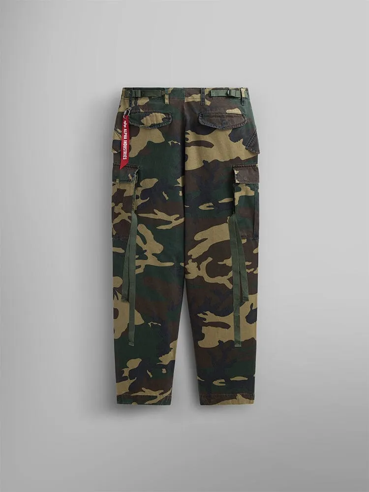 Alpha Industries M-65 pantalon cargo woodland camo