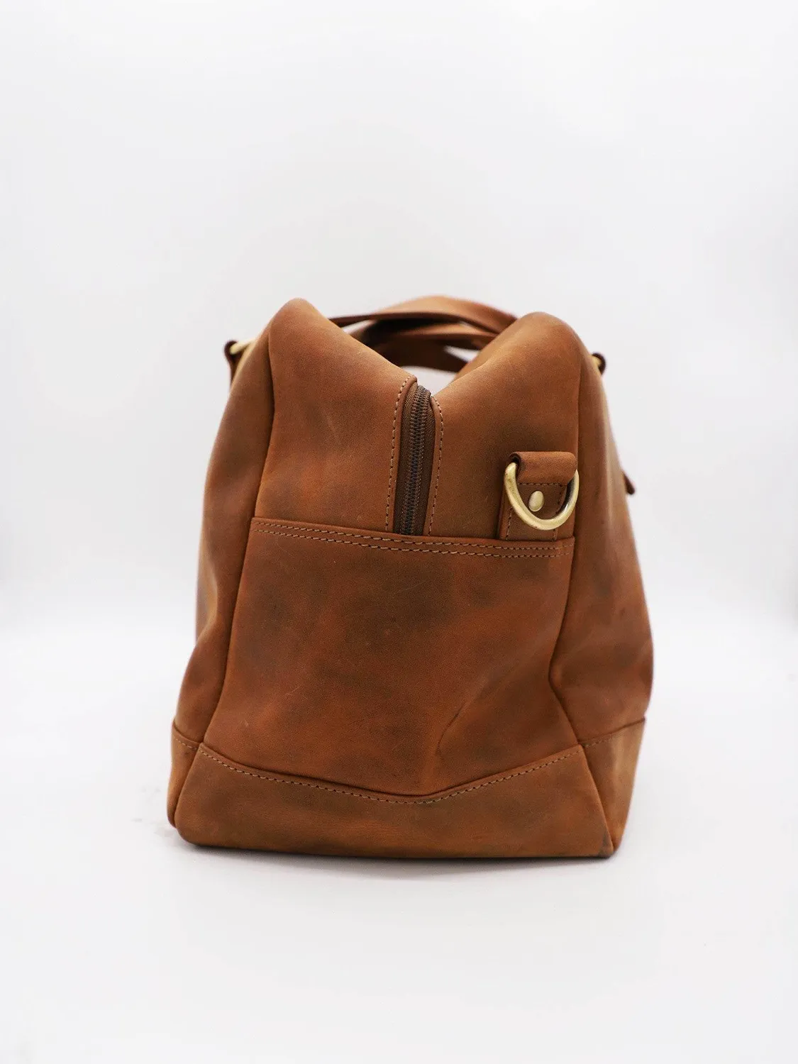 Daytona 73 sac voyage cuir homme brun 48h