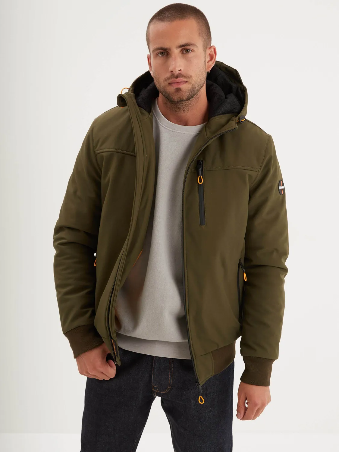 Daytona Galway parka courte homme softshell déperlante