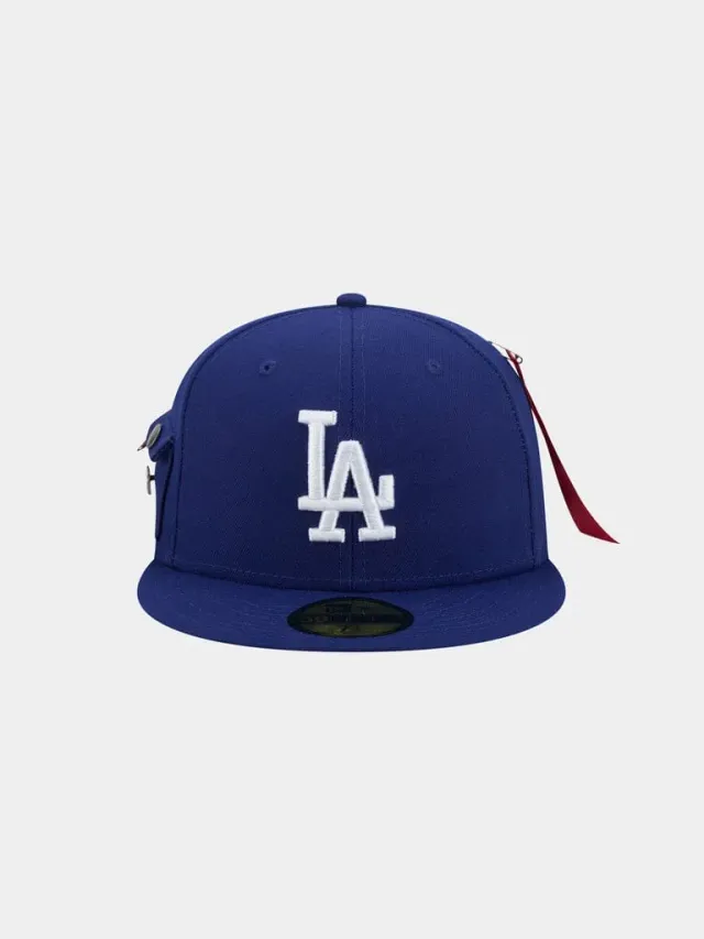Alpha Industries Dodgers 59Fifty casquette fitted bleu royal