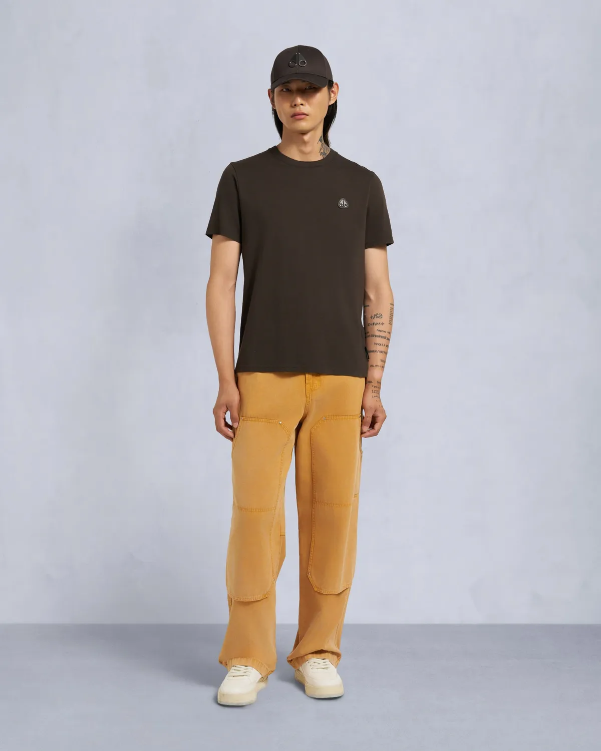 Moose Knuckles Crescent t-shirt blanc coton