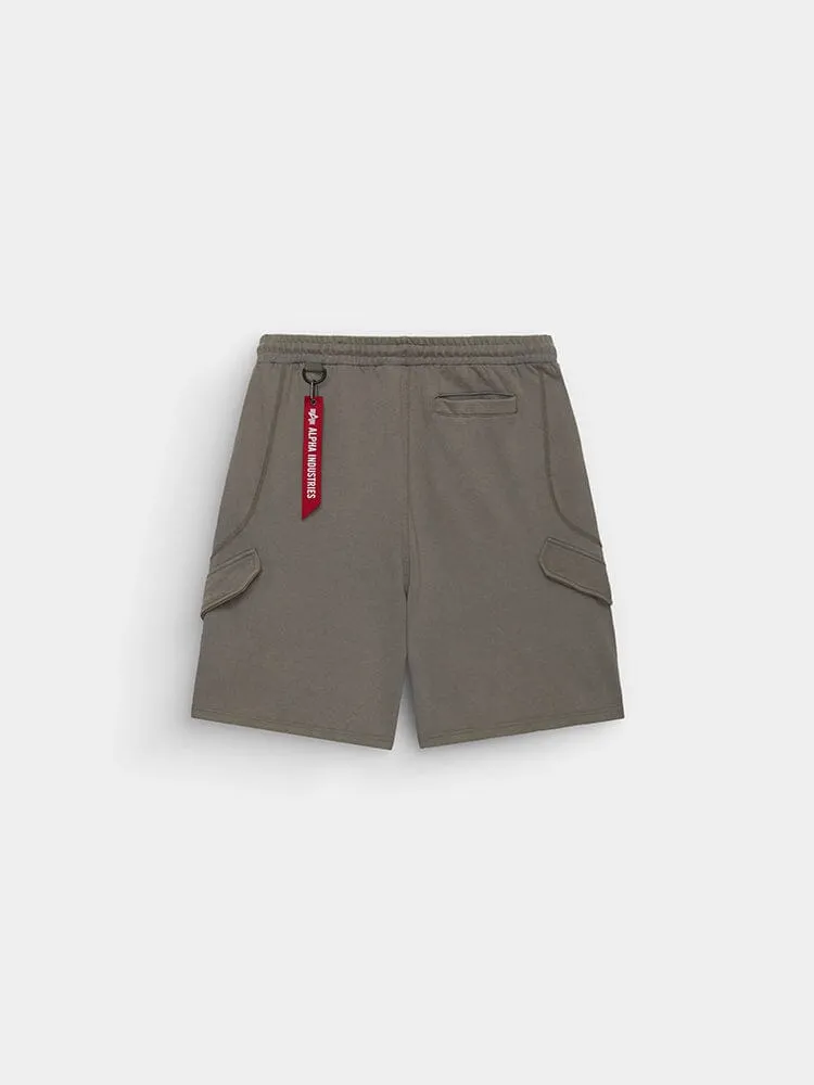 Alpha Industries French Terry short molleton gris cargo
