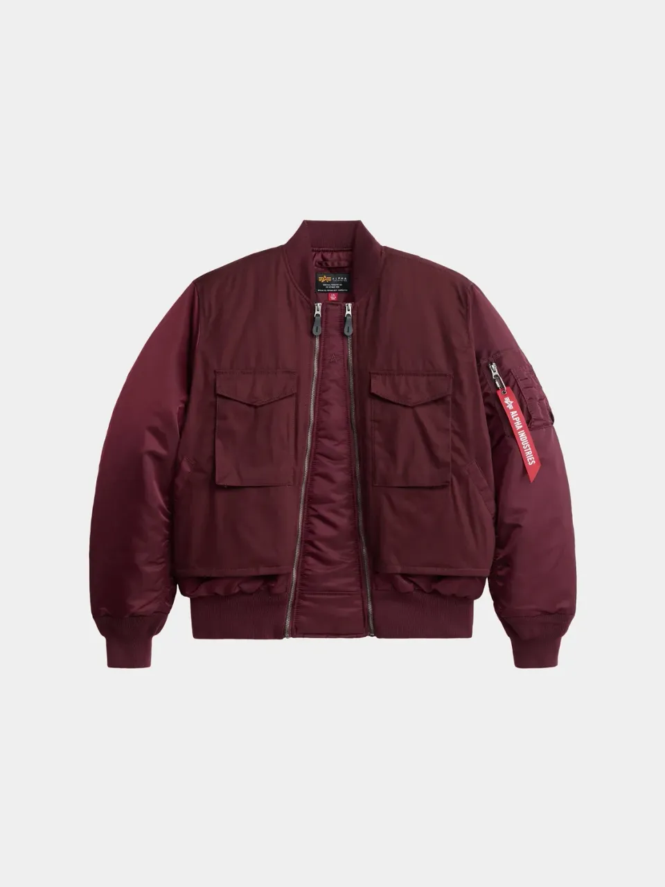 Alpha Industries MA-1 Mixed Cotton blouson coton noir